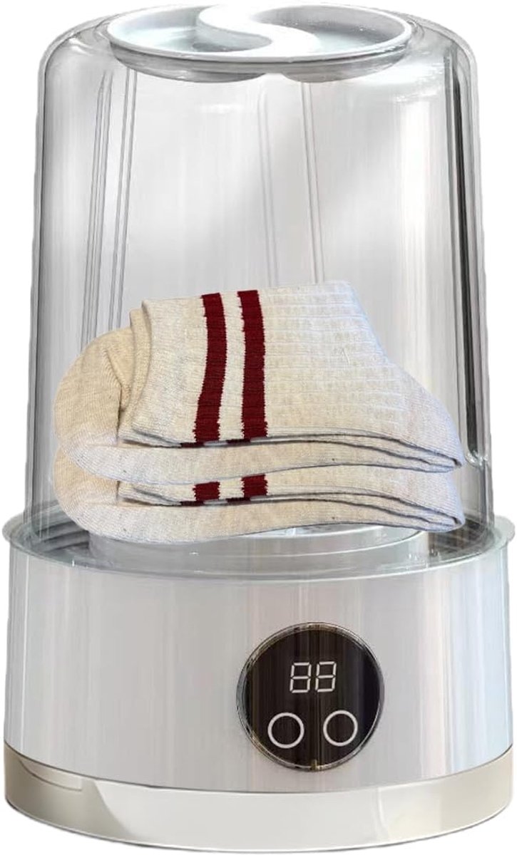 Draagbare Wasmachine Mini Wasmachine Reiniger Hygiënisch Wassen Dubbele Was Modus 13 x 13 x 13 cm