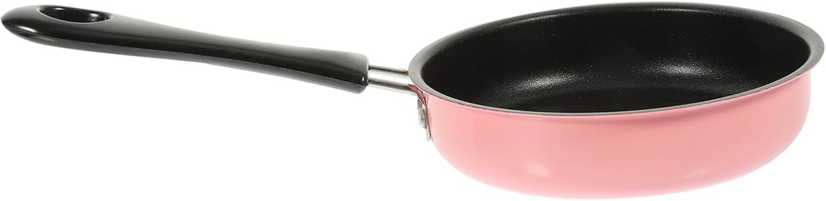 Mini Koekenpan - Omeletpan Wok - Eieren Bakken - Dubbelzijdig Bruinend - Niet gespecificeerd - Roze
