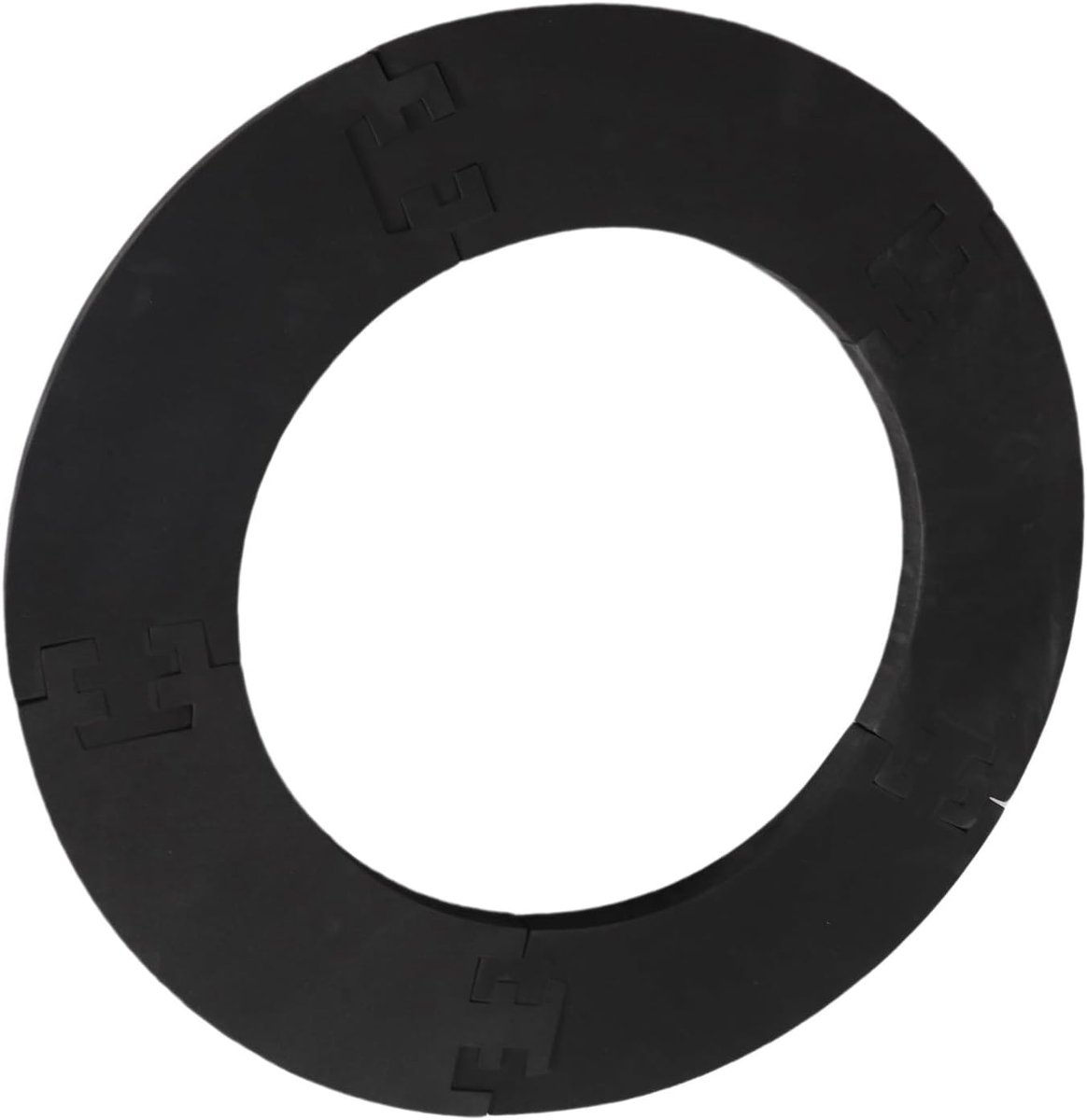 Dartbord Surround - Muurbeschermer Ring - Dart Training Verbeteren - Flexibele Splicing - 5 Stuks - Zwart