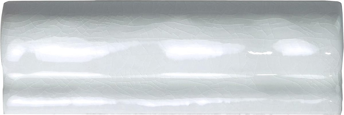 Keramische Wandtegel - Wandbekleding Keuken Tegel - Badkamer Decoratie - Geglazuurde Gladde Afwerking - 2x6 inch - Grijs