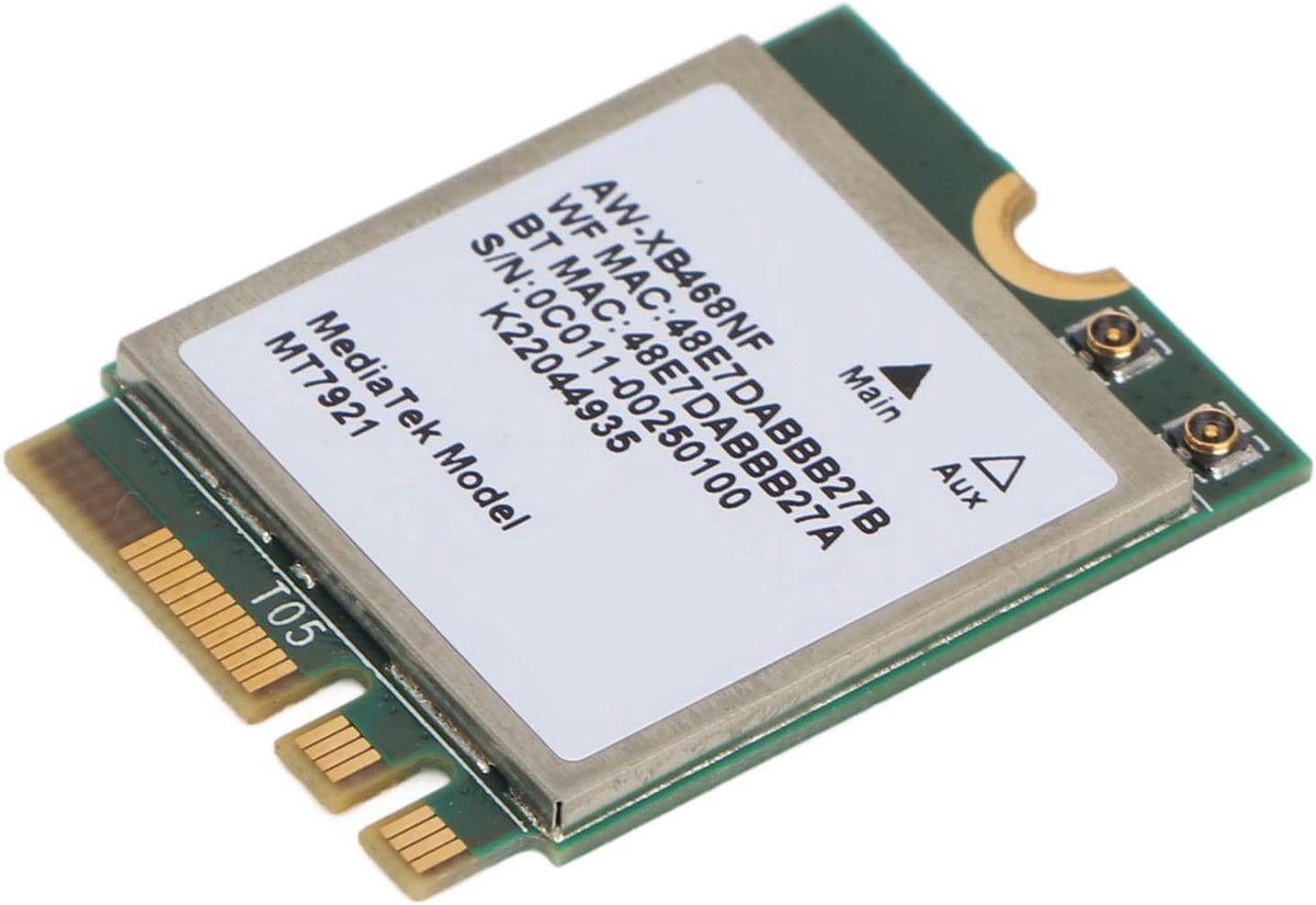 WiFi Netwerkkaart - Draadloze Kaart - Snelle Internetverbinding - Dual Band 2.4/5GHz - M.2 Interface - N.v.t.