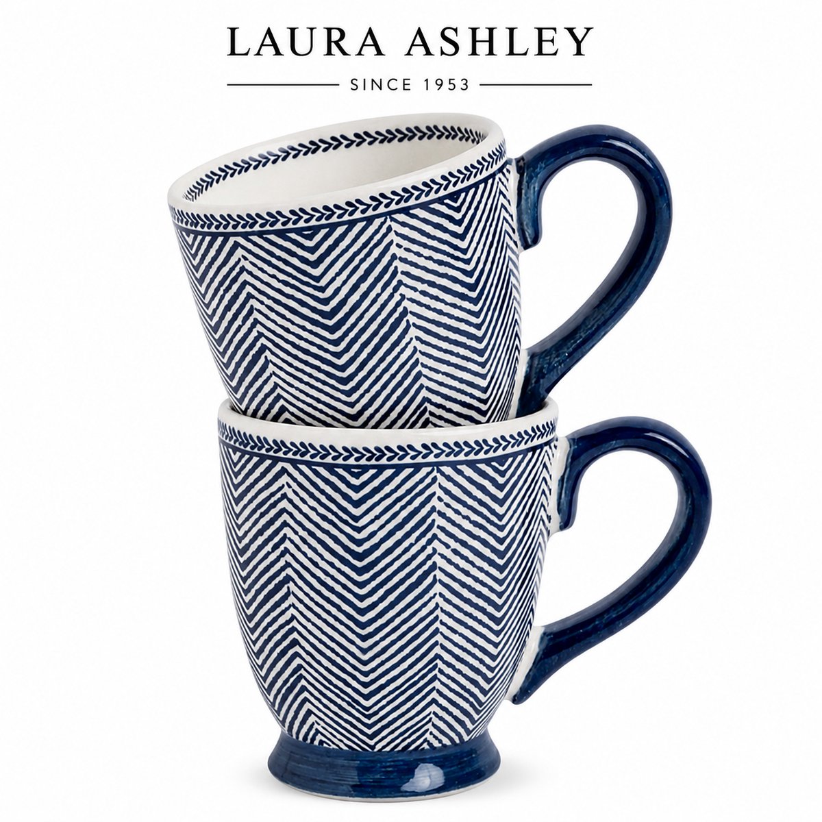 Laura Ashley Hedingham Collectables - Giftset 2 Minimokken Edwin Blue 20 cl.