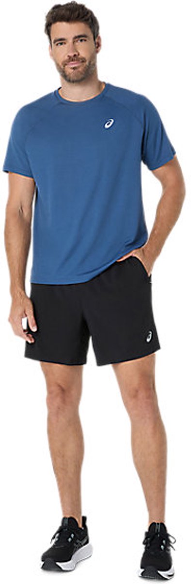 ASICS Sport 7 Inch Run Short Hardloopshort – Performance Running Training Zwart
