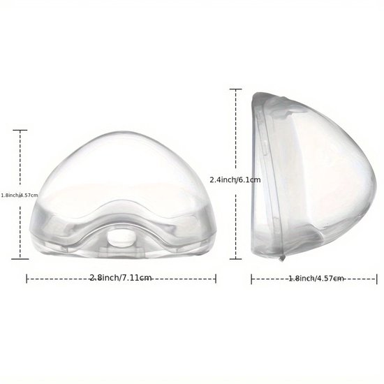 @ Lu’s Today® - Basic Baby Essentials - Speenhouder - Speendoosje - Bewaardoosjes - Transparant - 2‑Pack - Hygiënische Opbergdoosjes voor Fopspenen van at-lus-today — afbeelding 4