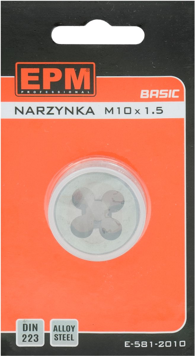 Epm Prof Basic - Draadmatrijs - M3 - Machine- en Handgebruik - DIN 223 Norm