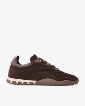 VIA VAI Frenkie Aaron Sneakers Heren - Leer,Suède - Bruin - Maat 42