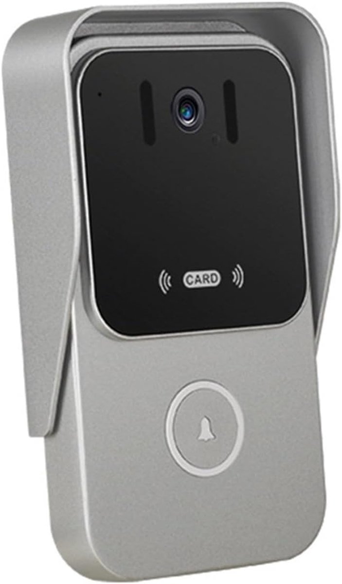 Draadloze Deurbel - Video Intercom - Huisbeveiliging - 1080P HD Camera - 3 x 2 x 1 cm - Zwart