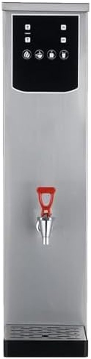 Warmwaterdispenser - Heetwaterkraan - Snel water verwarmen - Digitale temperatuurregeling - 25 liter per uur - Zilver
