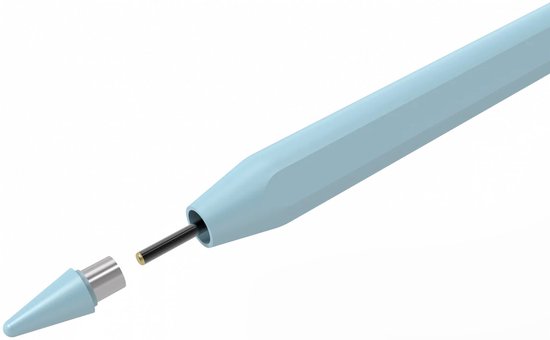 Buddi Flow Universele Actieve Stylus Pen met USB-C Poort - Kantelgevoelig - Magnetisch - Geschikt Voor o.a. Tekenen - Extra Tip - Geschikt voor Tablet, Telefoon en iPad - Blauw van Merkloos — afbeelding 5