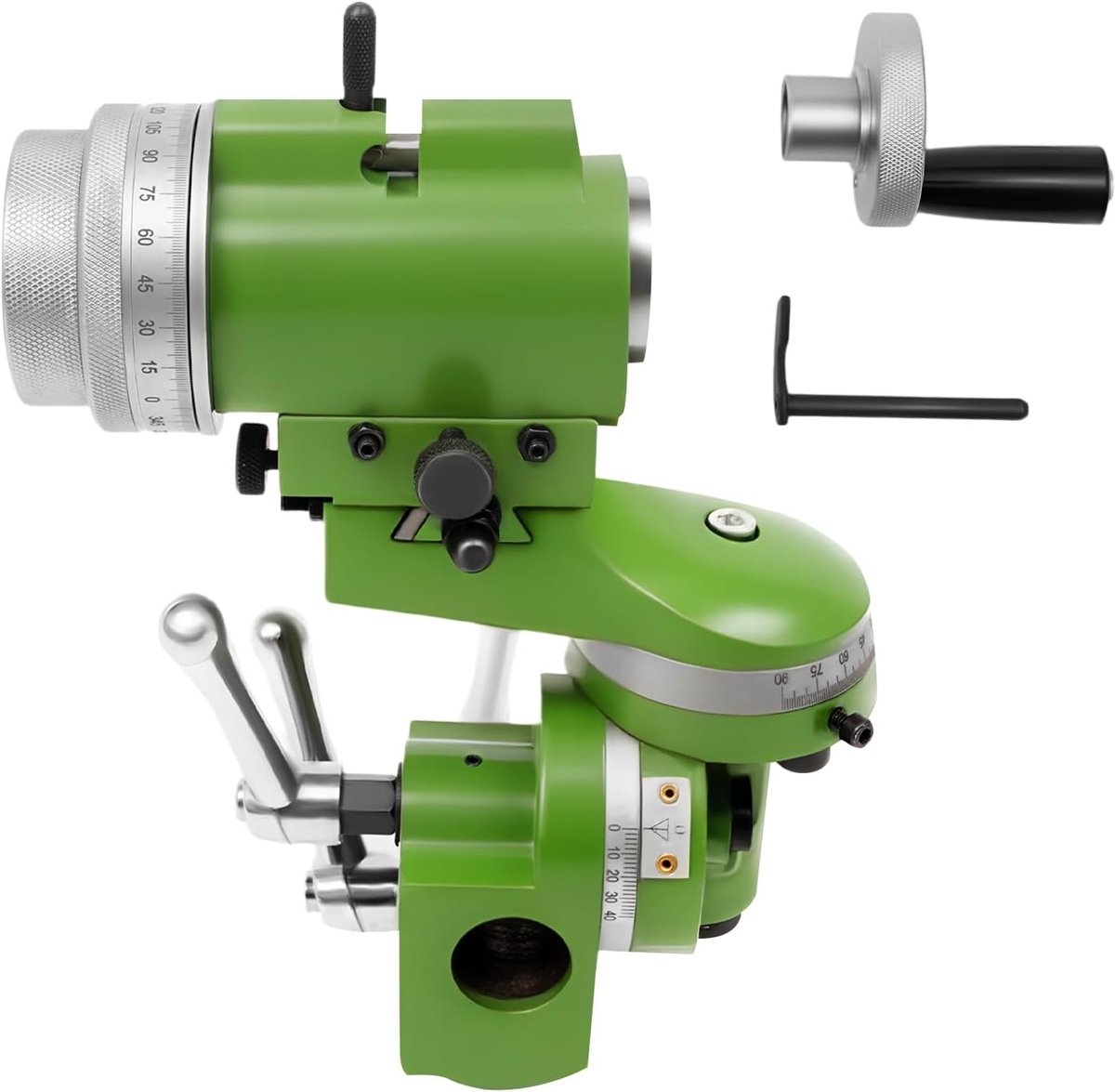 Universele slijpmachine houder - Slijphouder deel - Gereedschap slijpen - Type U2 fijnafstelschroef - 25 mm schacht - Groen