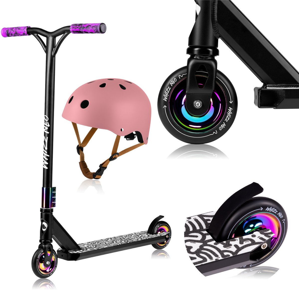 Lionelo Whizz Neo Freestyle Step + Fietshelm