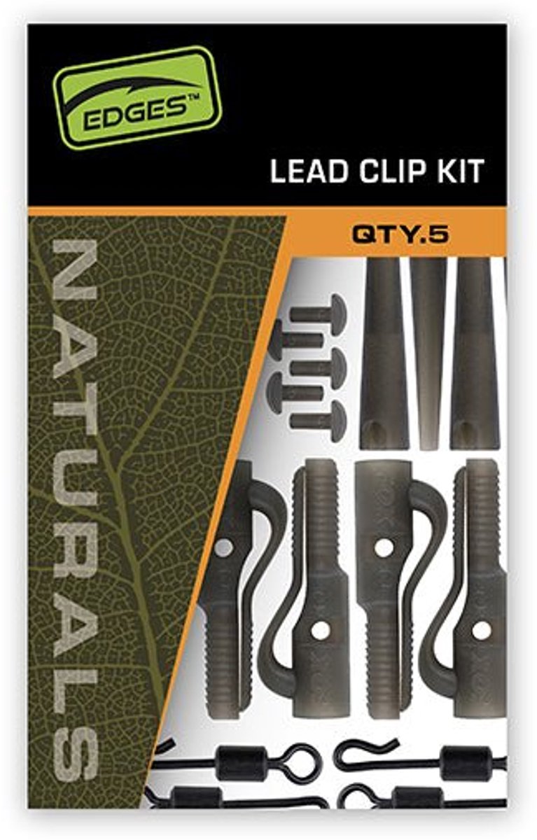 Fox Carp Edges Naturals Lead Clip Kit