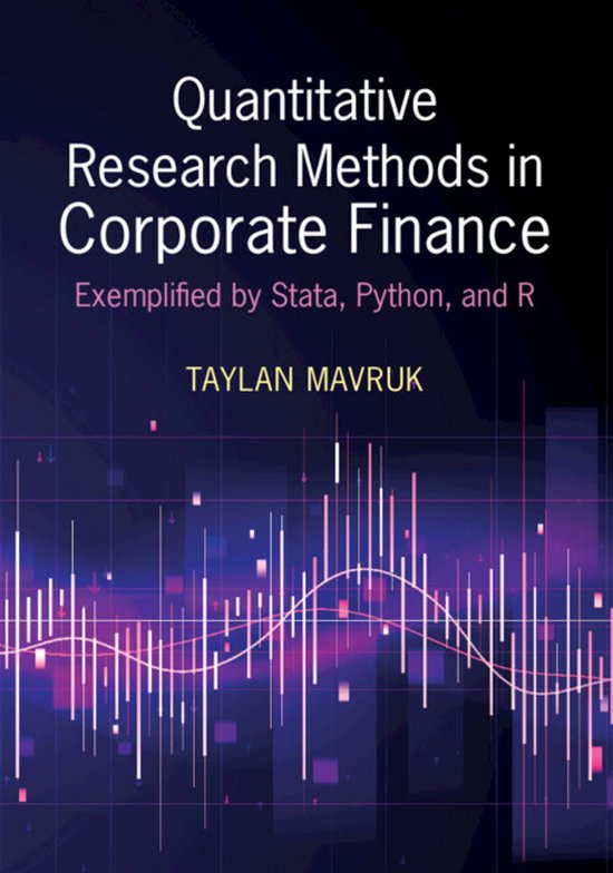 Quantitative Research Methods in Corporate Finance - cover