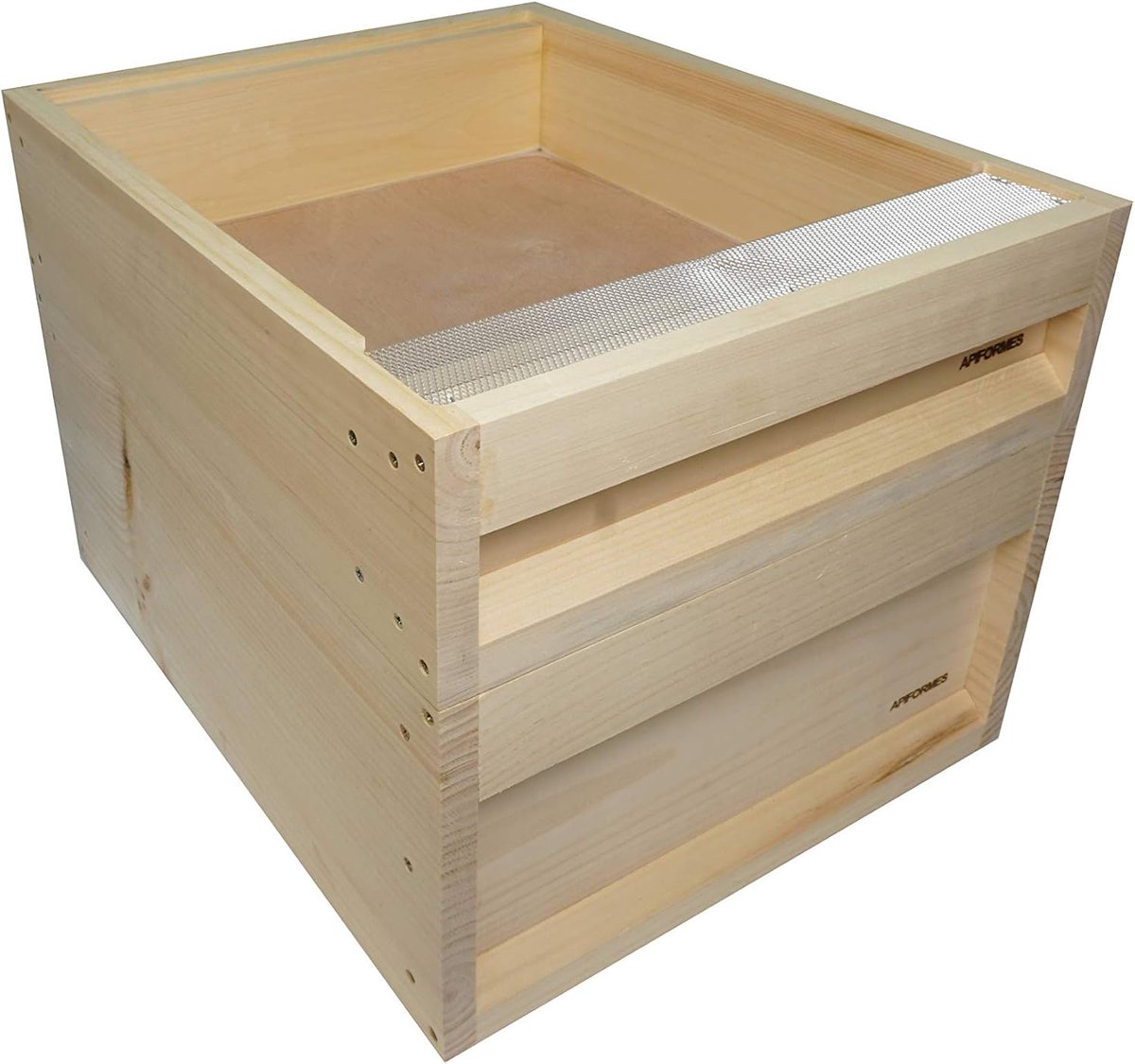 Voederframe Bijen - Voederbak Imkerij - Voedsel Opslag - Hout en Kunststof - 465x420x42 mm - Niet gespecificeerd