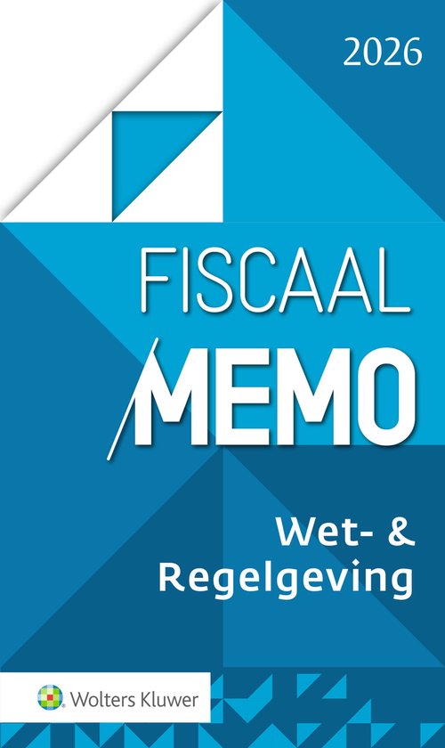 Fiscaal Memo Wet- & Regelgeving 2026 - cover