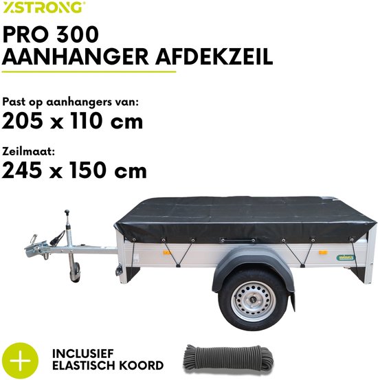 Xstrong Pro 300 Afdekzeil 205x110cm