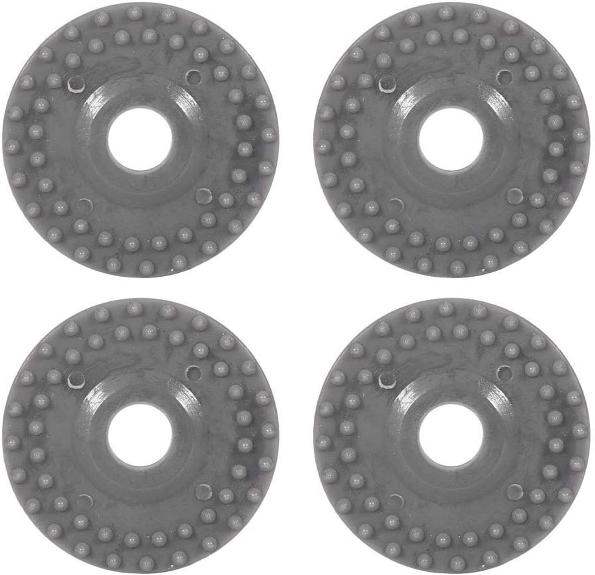 Rubber Wielen voor Breimachines - Set van 4 Stuks Geschikt voor Silver Reed SK840, SK830, SK580, SK270 en SK218 - Breiaccessoires voor Efficiënt Breien