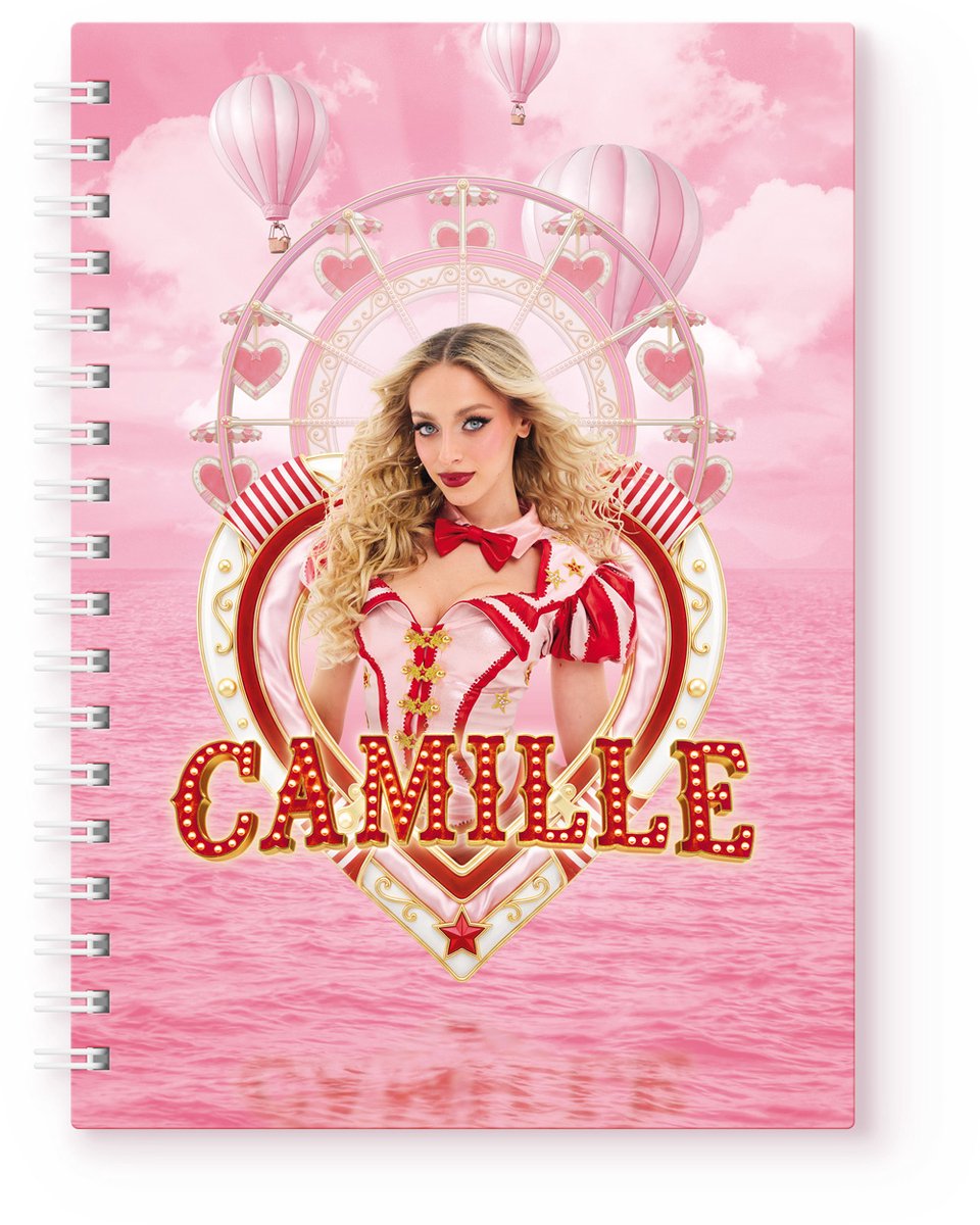 Camille Dhont - Camille Spiraalschrift A5 - Circus 2026
