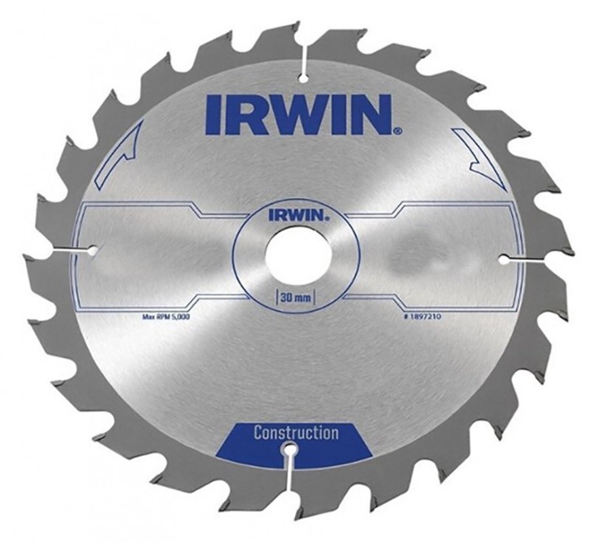 Irwin - Cirkelzaagblad - 216mm - 48T - Widia