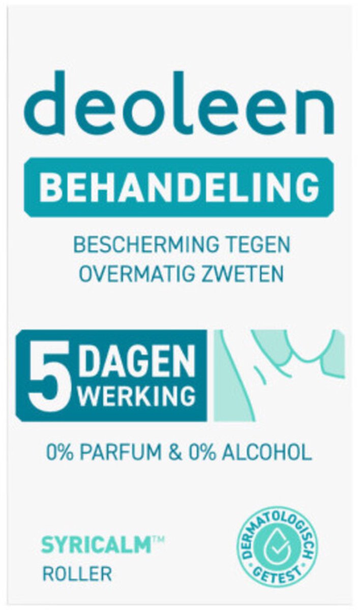 Deoleen Behandeling Roller 5 Dagen Werking - 3 x 15 ml - Voordeelverpakking