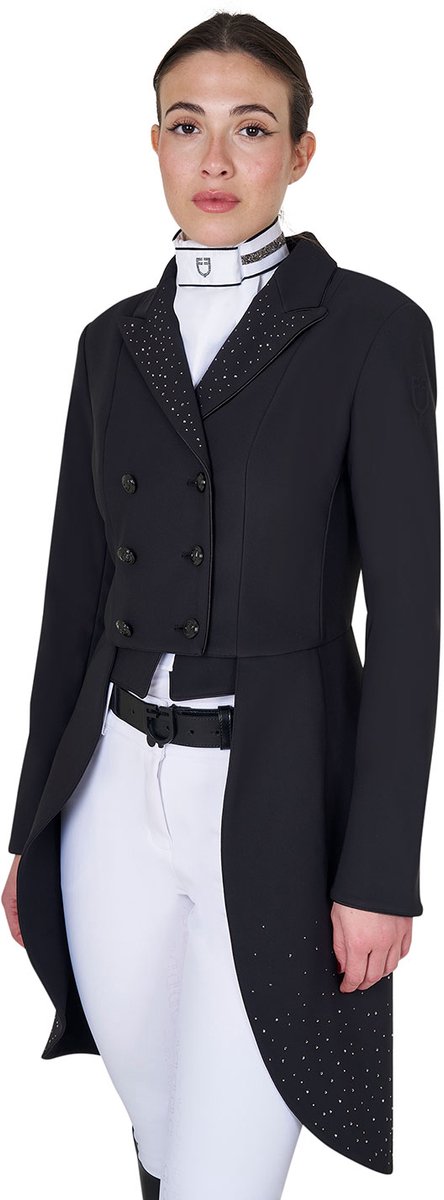 Equestro Slipjas Strass Black Label Black S