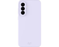 AVY Hoesje geschikt voor Samsung Galaxy A57 | Compatibel met MagSafe | Back Cover | Liquid Silicone | Comfortabel in de Hand | Paars