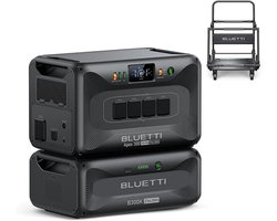 BLUETTI Apex 300+B300K 5529.6Wh- 3840W Zonnegenerator- LiFePO4-accu gebouwd om 17 jaar mee te gaan- UPS -Voor Camper, Wandelen