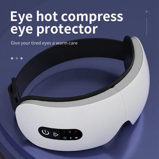 Oog Massager - Oogbeschermer Vibrator - Vermoeide Ogen Verlichten - Met Warmte Compress - 17 x 10 x 5 cm — afbeelding 3