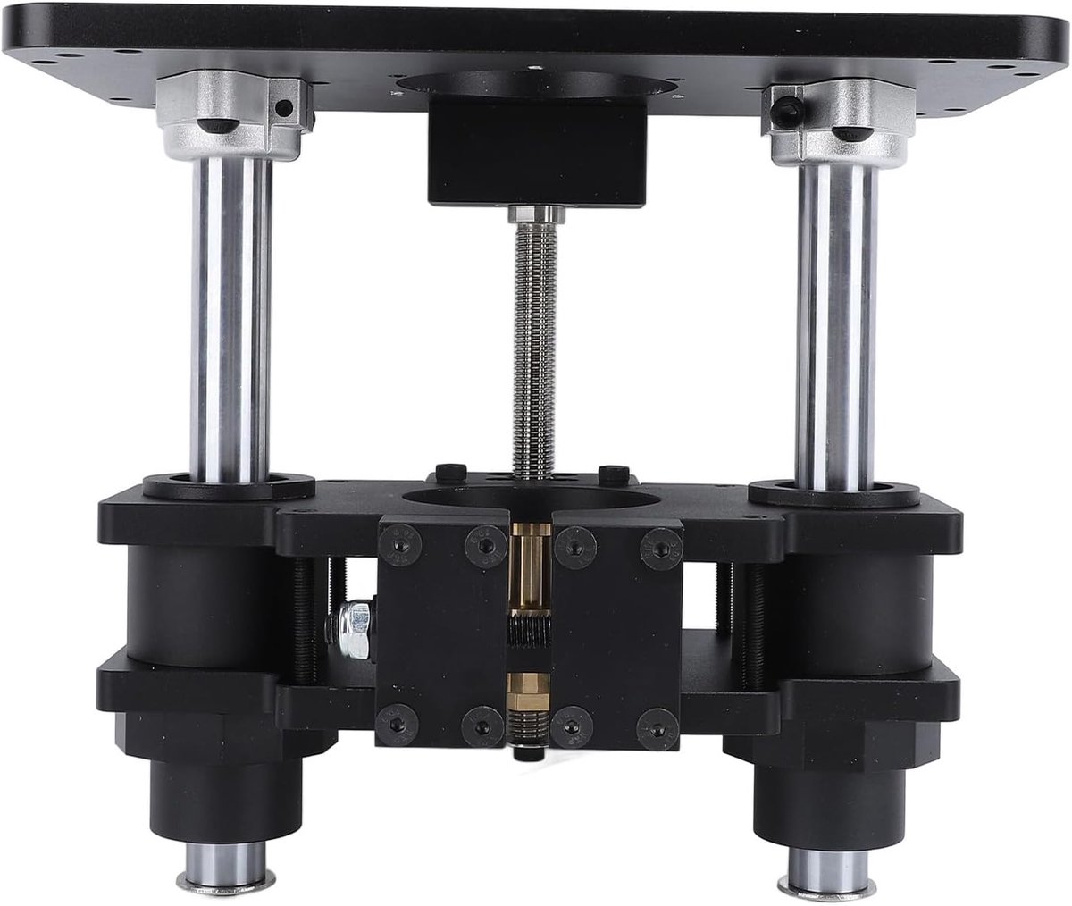 Router Hefsysteem - Freeslift Kit - Houtbewerking Precisie - Snelle Bit Wissel - 65 mm Klem - Zilver