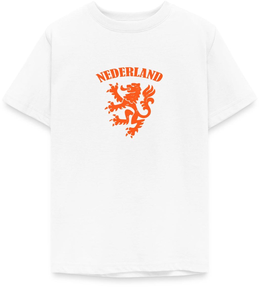 Nederland Voetbal Shirt Nederland Leeuw T-Shirt Tiener