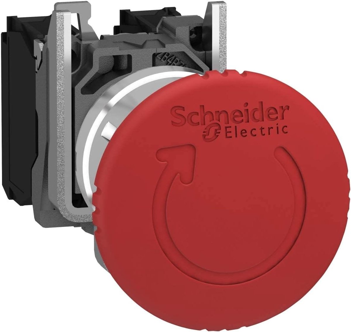 Noodstop Schakelaar - Drukknop - Machine Controle - Draai-ontgrendeling - Ø40 mm - Rood