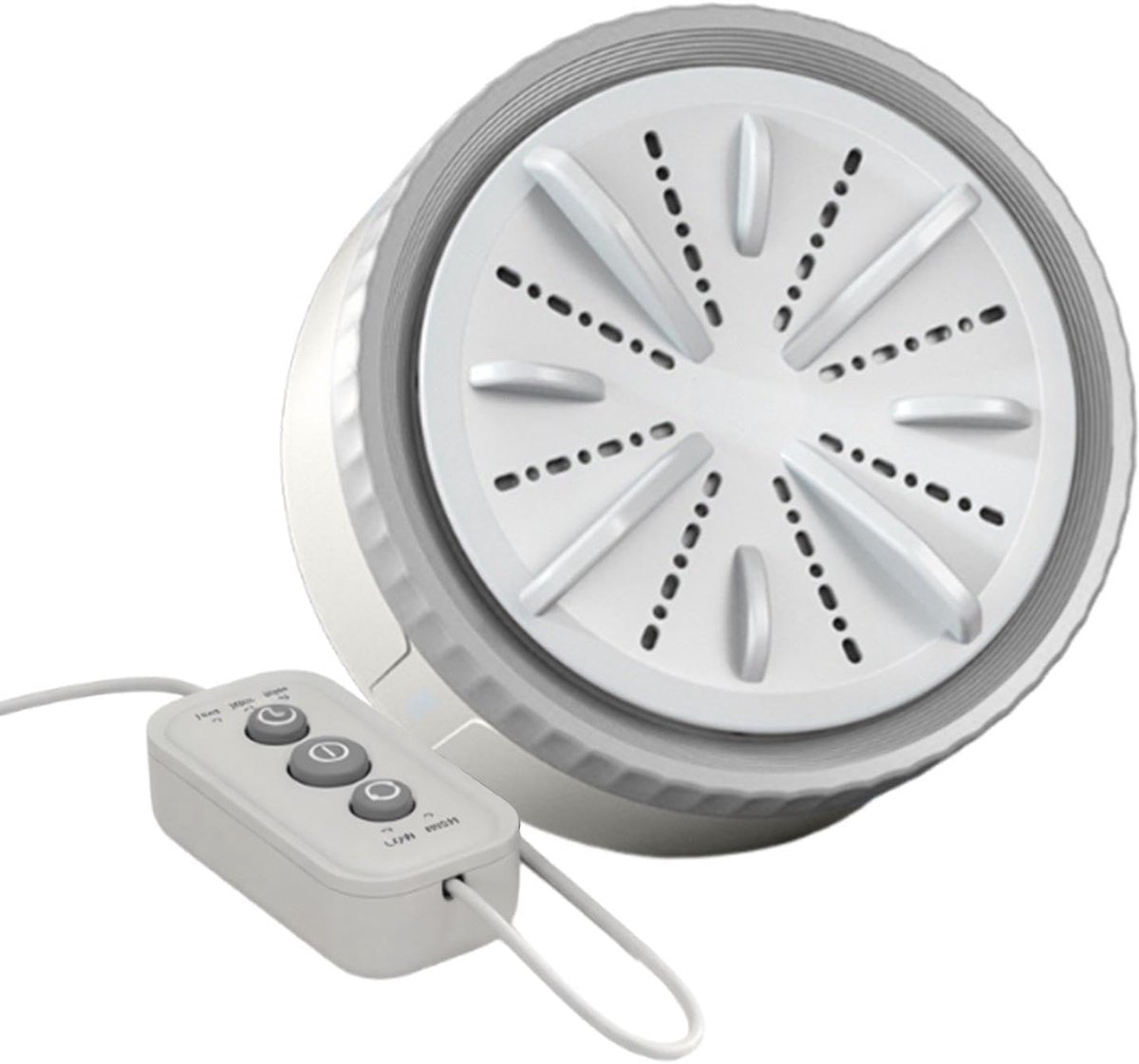 Mini wasmachine Draagbare reiniger Delicate kleding Compact ontwerp 6.5 x 11 x 6.5 cm Grijs