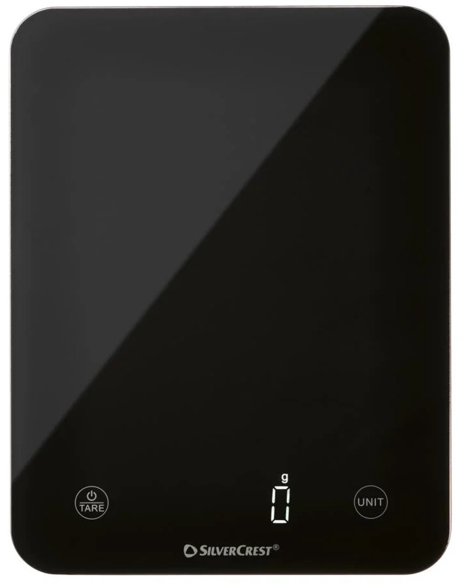 Silvercrest Digitale keukenweegschaal - zwart