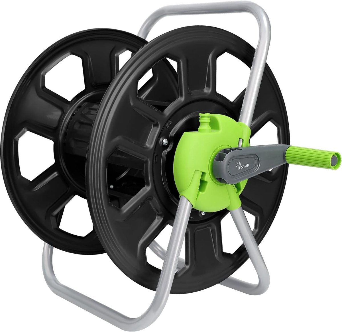 Slanghaspel - Waterslang rol - Tuin bewatering - Draagbaar ontwerp - 100 voet capaciteit - Metaal