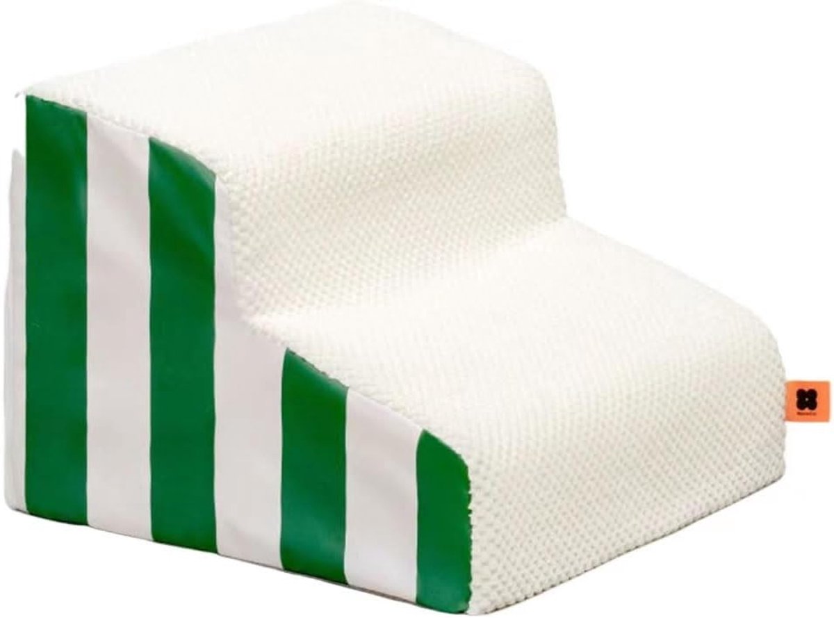 Hondenladder - Huisdier trap - Huisdier helpen - Verlengde zachte helling - 30 cm hoog - Grijs