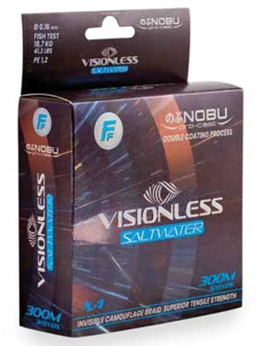 Fishing Ferrari Nobu Visionless Saltwater 500 M Gevlochten Vislijn Transparant 0.160 mm