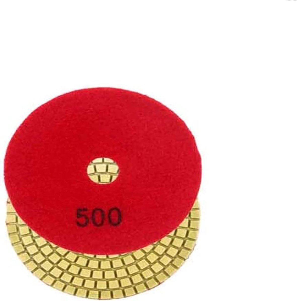Diamant Polijstpad - Schuurschijf Nat - Oppervlakken Polijsten - Snel Bevestigen - 4 Inch - Niet Gespecificeerd