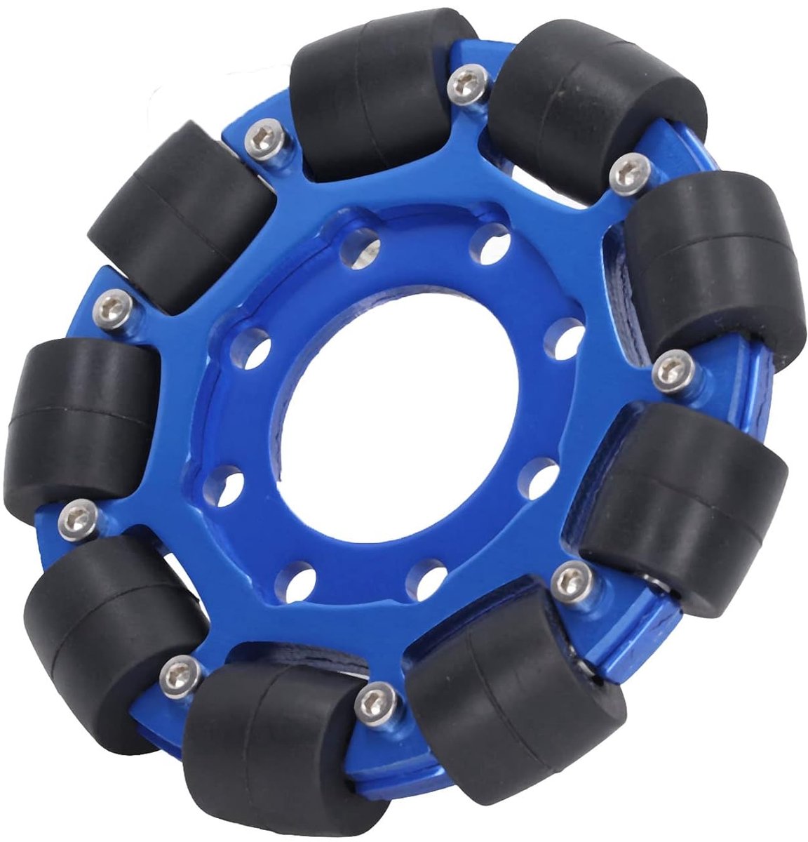 Omnidirectioneel Wiel - Robot Wiel - Robot Beweging - Zijwaartse Beweging - 102 mm - Aluminium