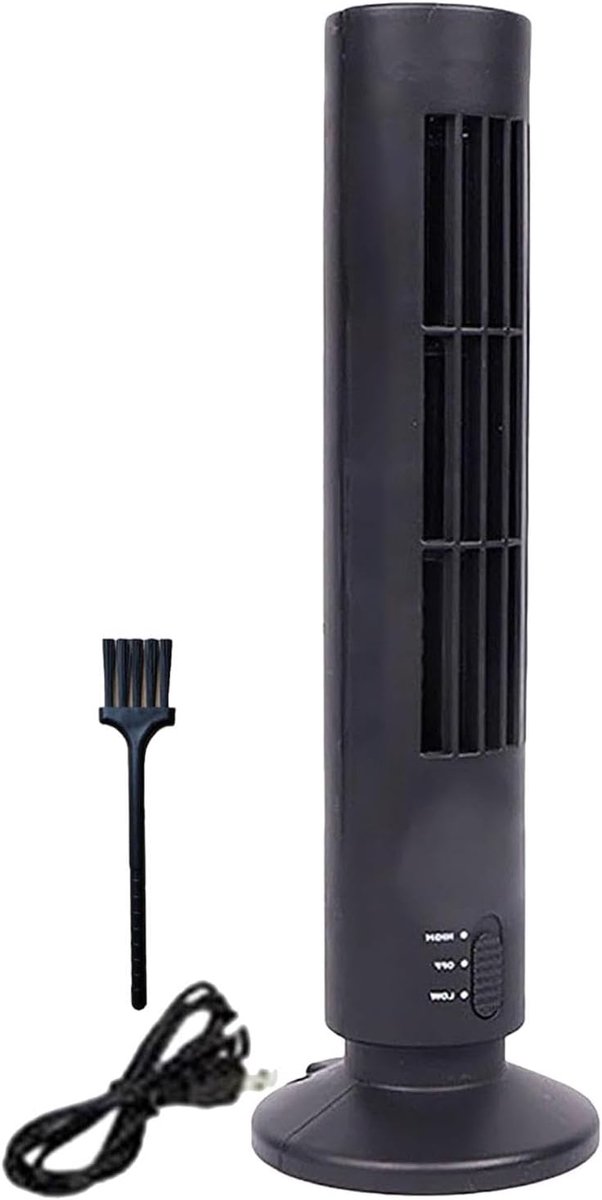 Staande Ventilator - Torenventilator Stille - Ruimte Koelen - Zonder Vleugels - Niet Gespecificeerd - Blauw