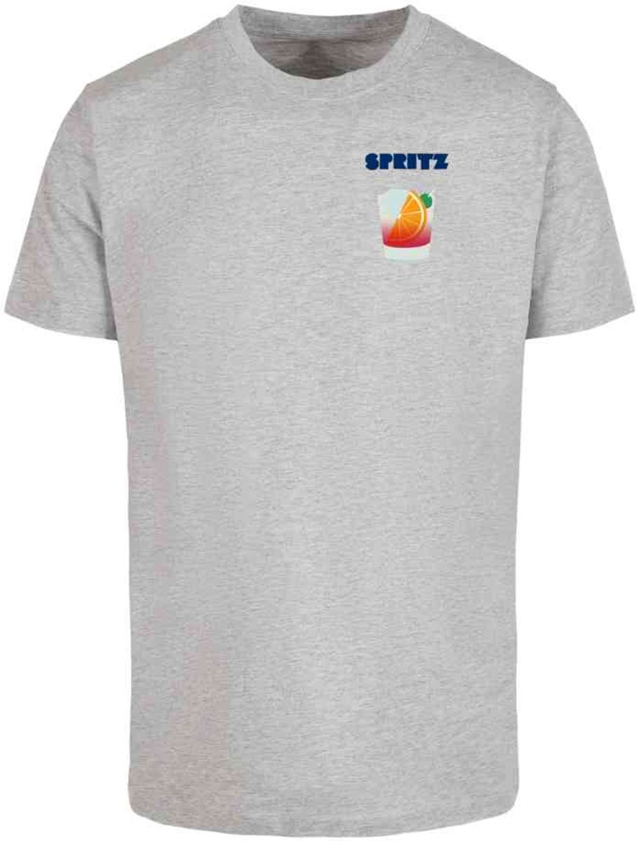 Mister Tee Vintage Spritz Heren Tshirt S Grijs