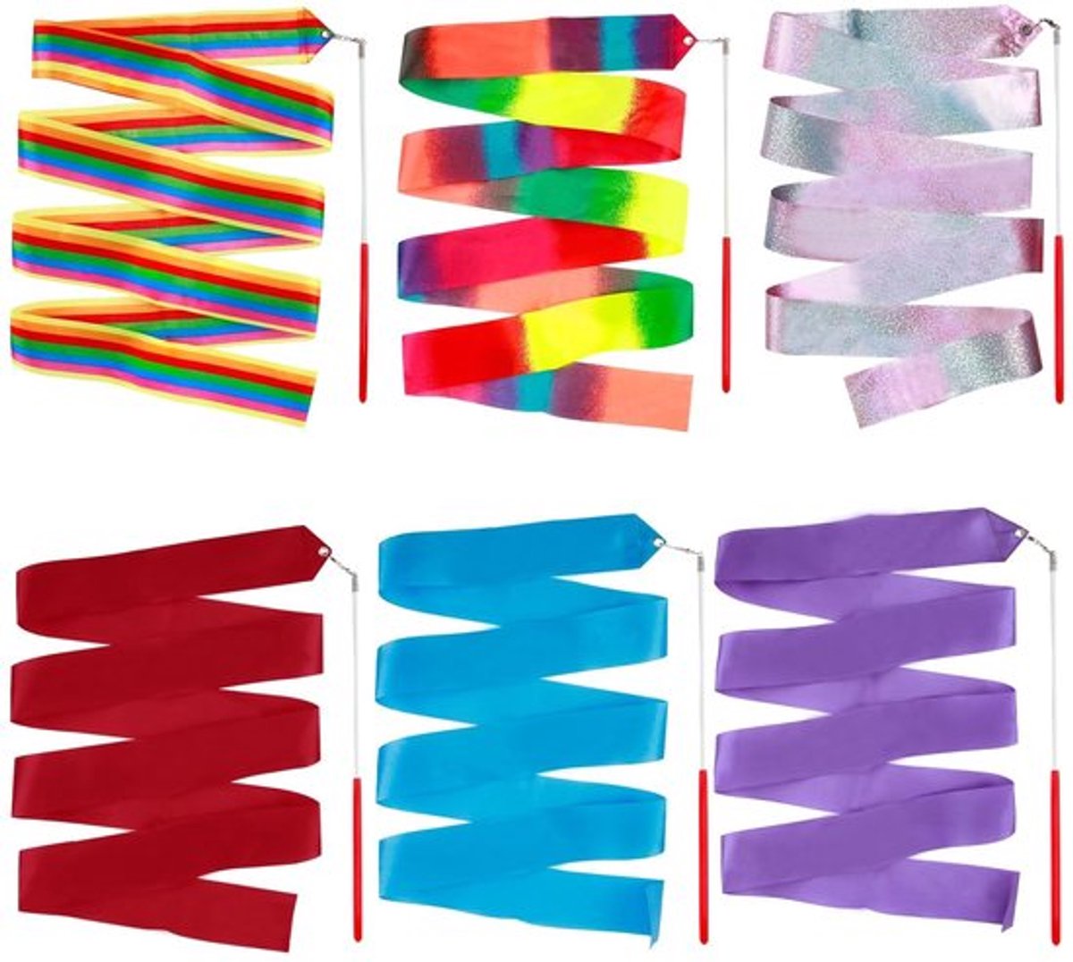 MTTProducts - Dansband voor Kinderen - Ritmische Gymnastiek - 6-delige Set in