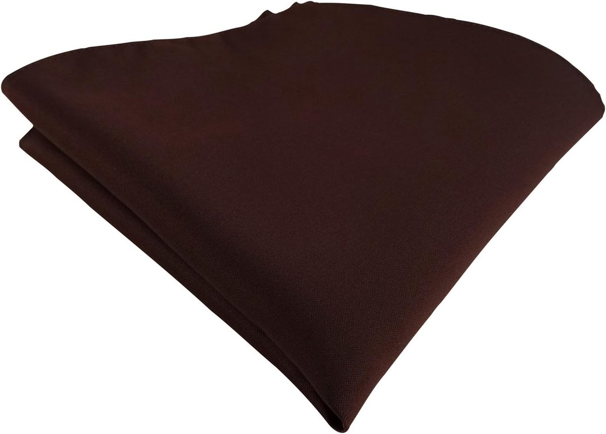 Zakelijk Zakdoek - Pochet Heren - Stijlvolle Afwerking - Satijn Polyester - 26 x 26 cm - Eff enkleurd
