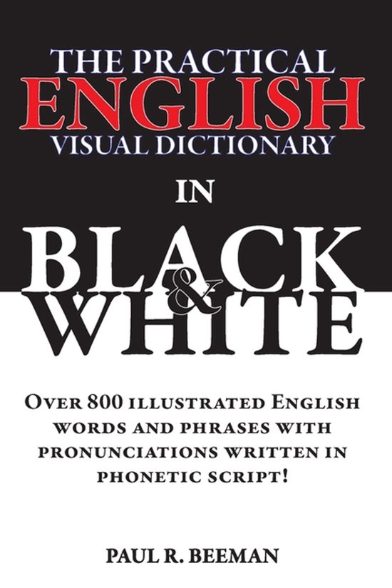 The Practical English Visual Dictionary in Black and White - cover
