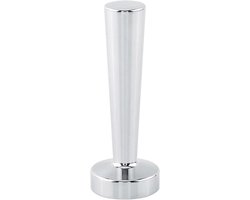Koffie Tamper - Espresso Tool - Koffie Bereiden - Ergonomisch Handvat - 51mm Basis - Zilver