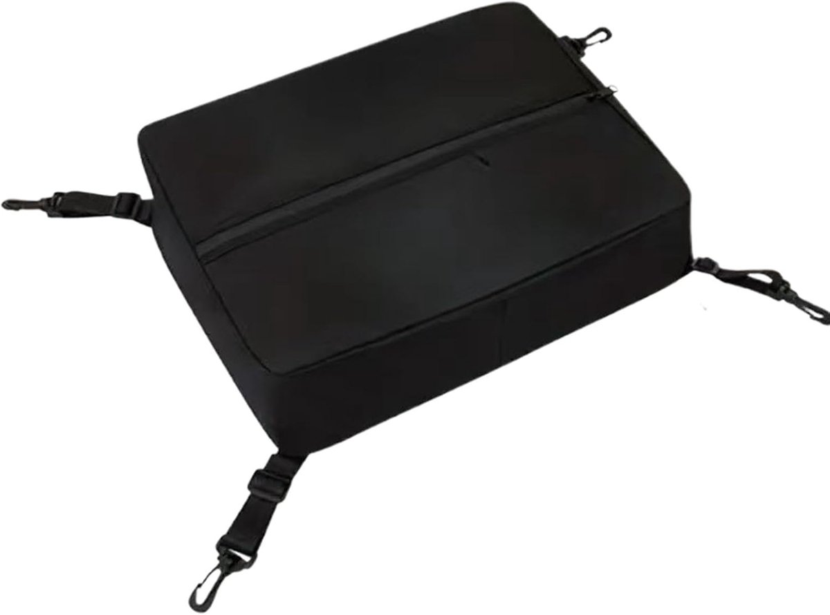 Koeltas voor Dek - Paddleboard Tas - Outdoor Avonturen - Waterdicht en Geïsoleerd - 40x30x10 cm - Zwart