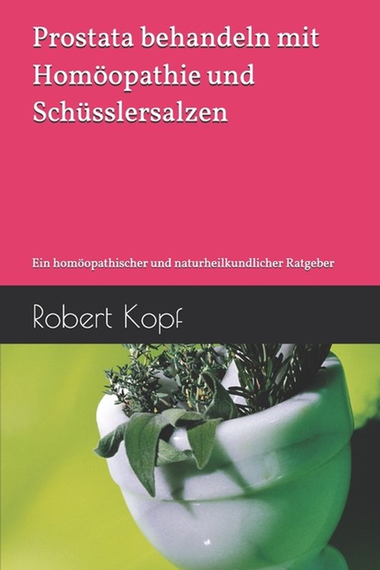 Prostata behandeln mit Homöopathie und Schüsslersalzen - cover