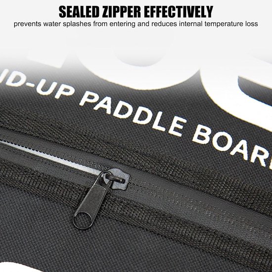 Paddle Board Koeltas - Surf SUP Dek Tas - Wateravonturen Koel Houden - Verzegelde Ritssluiting — afbeelding 2