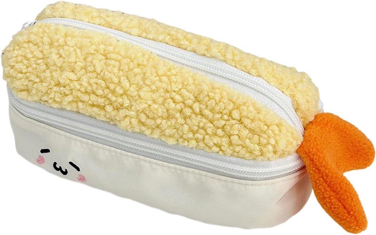Naai etui - Opberg etui - Naaiwerk organiseren - Zachte pluche stof - 21 cm - Pastel