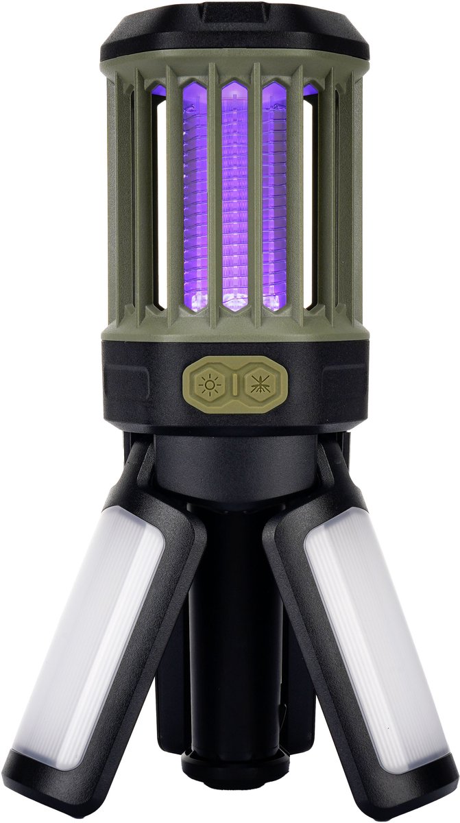 RoosCamp RoosLantern Zapper – Campinglamp en Insectenlamp – Muggenlamp voor Camping, Tuin en Outdoor