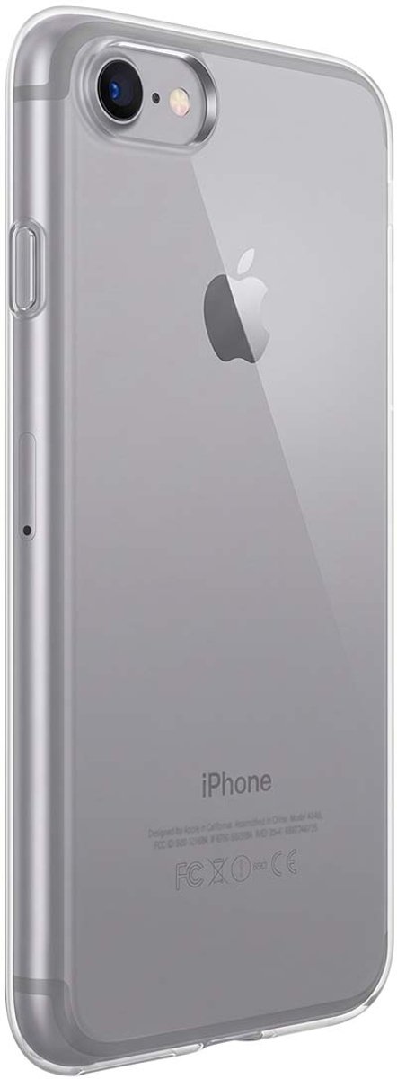 Bigben Connected, Hoesje geschikt voor iPhone SE 2022/SE/8/7/6S/6 - Polycarbonaat Hardcase, Transparant